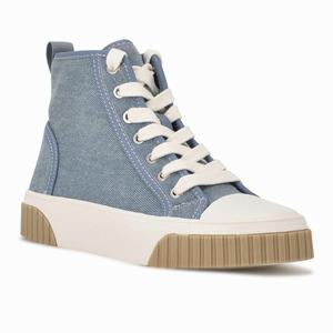 Nine West Dyiane High Top Sneakers - Blue - Ireland (YF5603894)